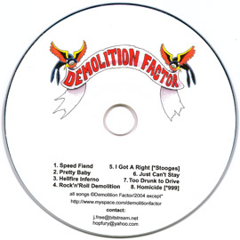 Demolition Factor CD art