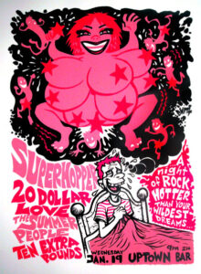 Uptown Bar 2005-01-19 flyer • Poster art: D.Witt